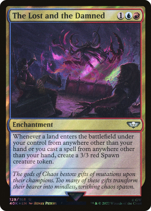 The Lost and the Damned (40K-129★) - uncommon - Foil
