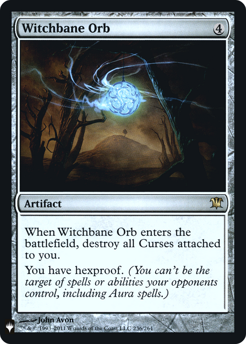 Witchbane Orb (LIST-ISD-236) - rare - Foil