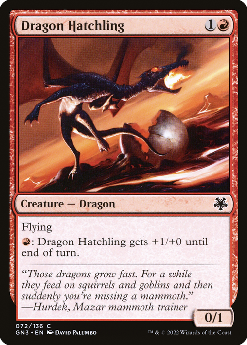 Dragon Hatchling (GN3-072) - common