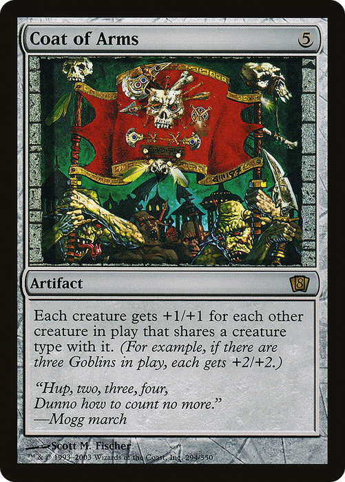 Coat of Arms (8ED-294★) - rare - Foil