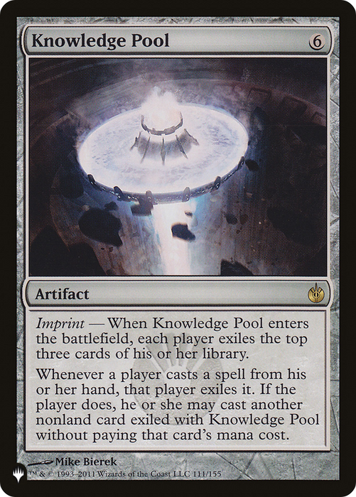 Knowledge Pool (PLST-MBS-111) - rare - Foil
