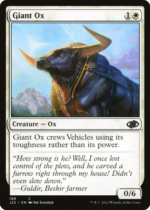 Giant Ox (J22-188) - common