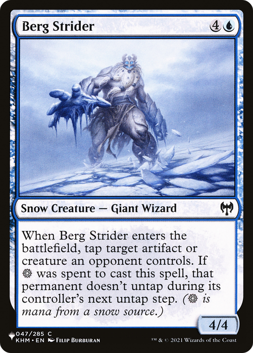 Berg Strider (LIST-KHM-47) - common: (snow)