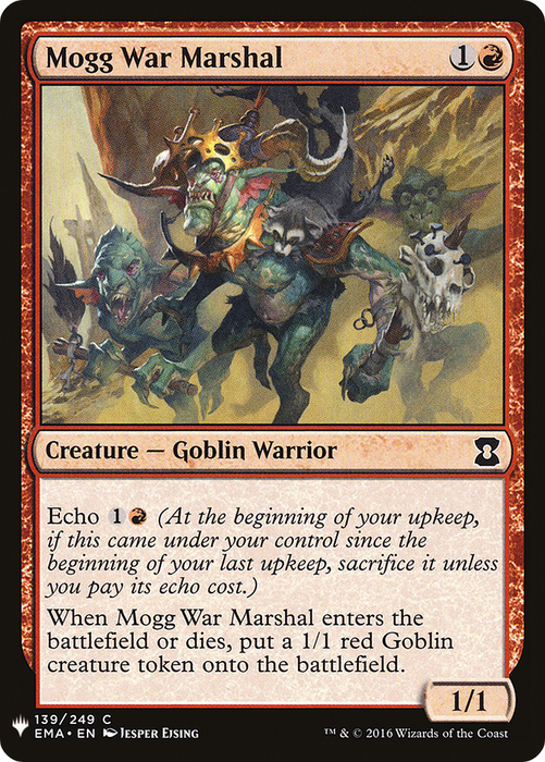 Mogg War Marshal (LIST-EMA-139) - common