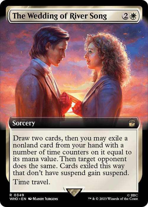 The Wedding of River Song (WHO-349) - rare: (Extended Art)