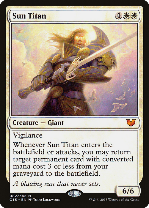 Sun Titan (C15-082) - mythic