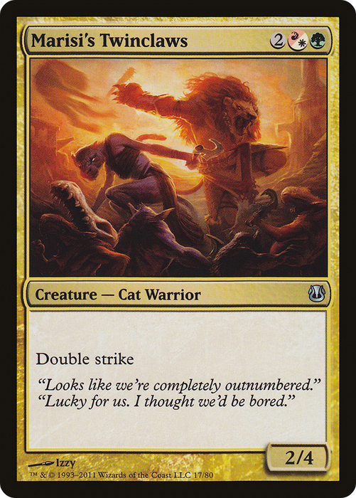 Marisi's Twinclaws (DDH-017) - uncommon