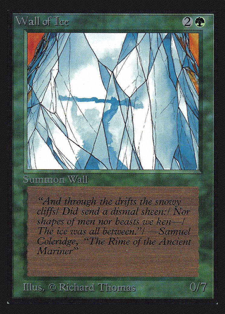 Wall of Ice (CED-225) - uncommon