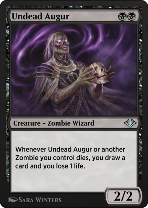 Undead Augur (J21-396) - uncommon