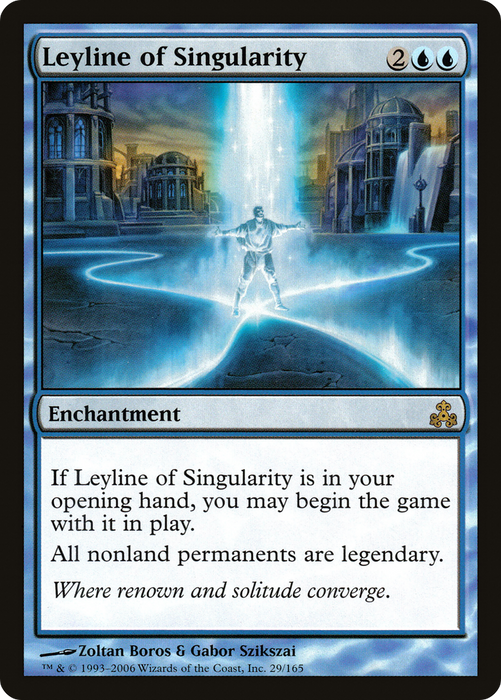 Leyline of Singularity (GPT-029) - rare