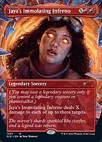 Jaya's Immolating Inferno (SLD-1063) - rare (Borderless)