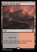 Shadowblood Ridge (M3C-373) - rare