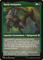 Hardy Outlander (CLB-517) - uncommon - Etched Foil