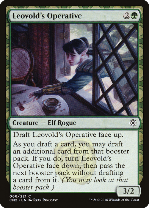 Leovold's Operative (CN2-066) - common: (draft)