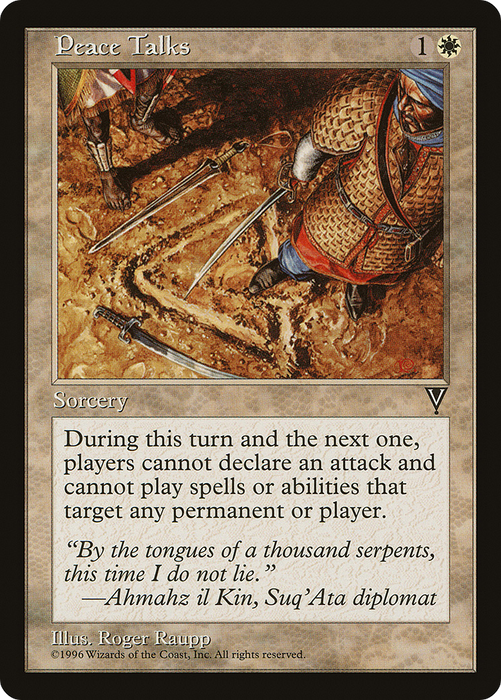 Peace Talks (MGB-001) - rare