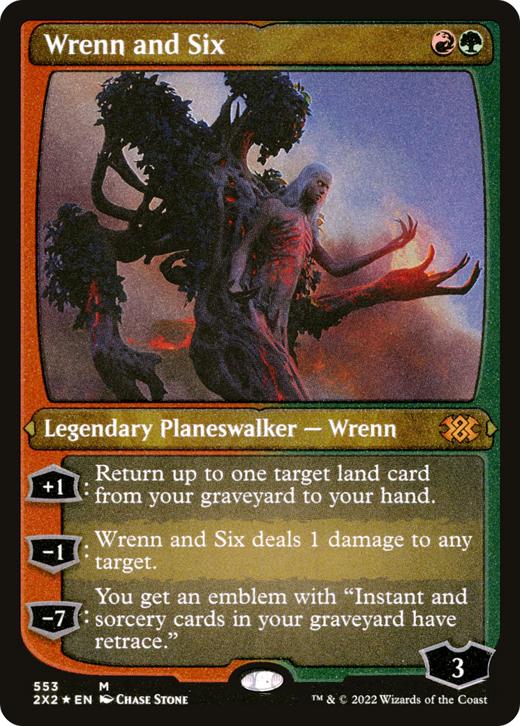 Wrenn and Six (2X2-553) - mythic - Etched Foil