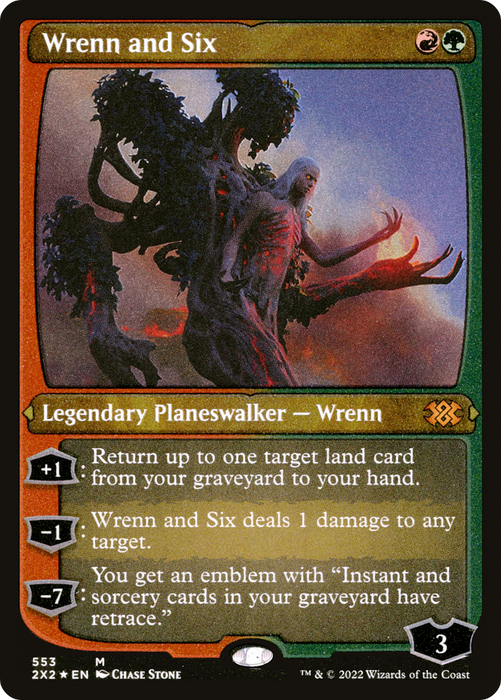 Wrenn and Six (2X2-553) - mythic - Etched Foil
