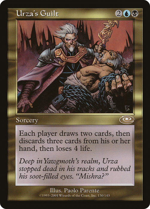 Urza's Guilt (PLS-130) - rare - Foil