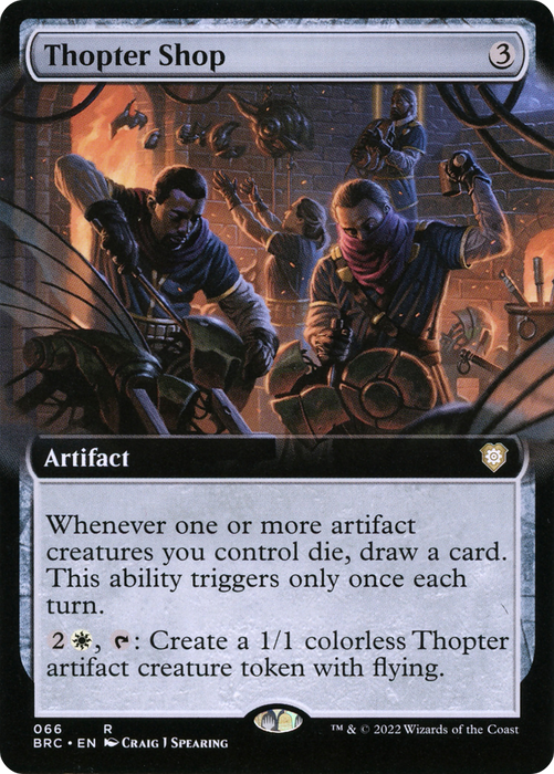 Thopter Shop (BRC-066) - rare: (Extended Art)
