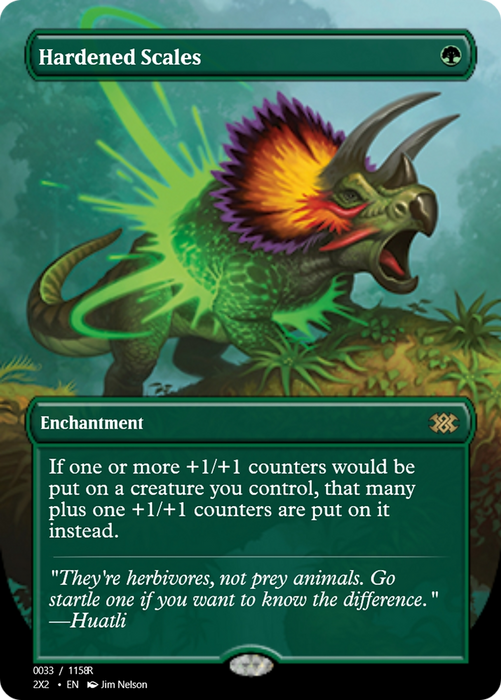 Hardened Scales (PRM-102279) - rare - Foil