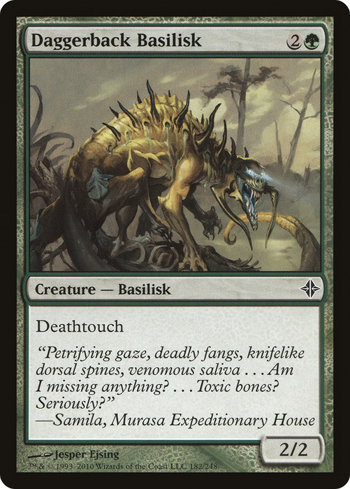 Daggerback Basilisk (ROE-182) - common - Foil