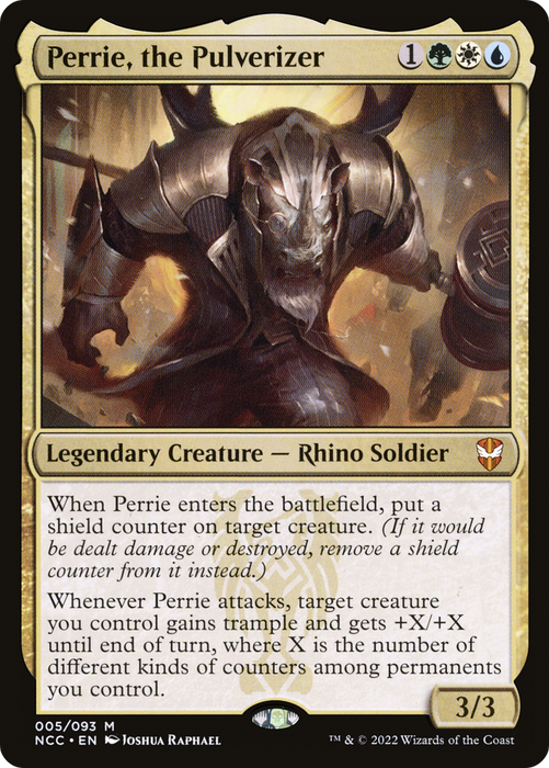 Perrie, the Pulverizer (NCC-005) - mythic