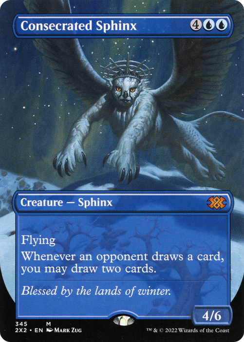 Consecrated Sphinx (2X2-345) - mythic (Borderless)