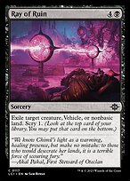 Ray of Ruin (LCI-117) - common - Foil