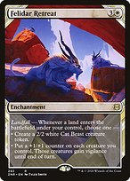 Felidar Retreat (ZNR-292) - rare: (Showcase) - Foil
