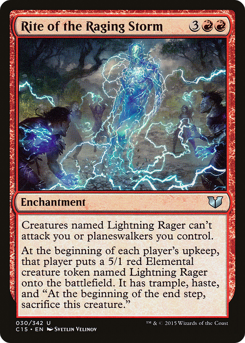Rite of the Raging Storm (C15-030) - uncommon