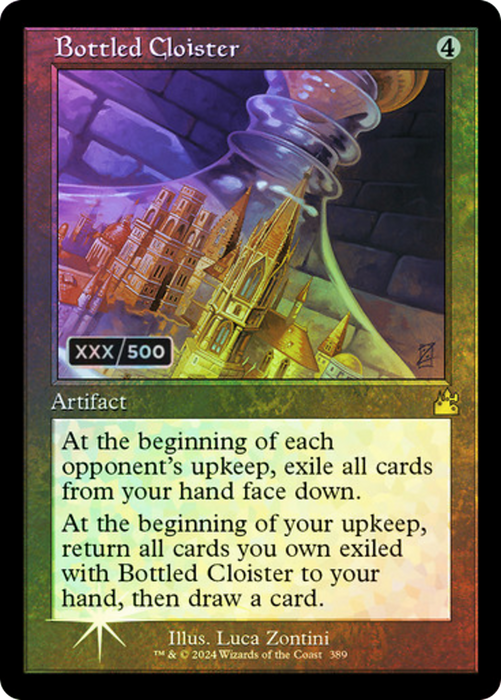 Bottled Cloister (RVR-389Z) - rare - Foil