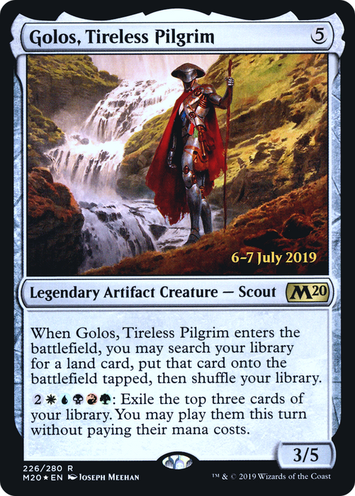 Golos, Tireless Pilgrim (PRE-226S) - rare - Foil