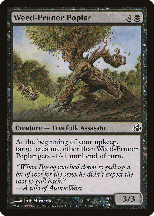 Weed-Pruner Poplar (MOR-083) - common - Foil