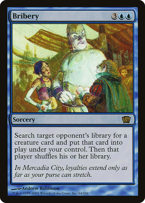 Bribery (8ED-64★) - rare - Foil
