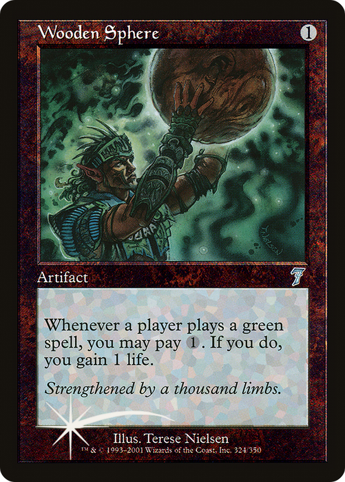 Wooden Sphere (7ED-324★) - uncommon - Foil