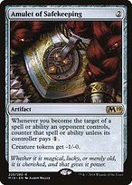 Amulet of Safekeeping (M19-226) - rare - Foil