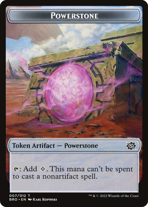 Powerstone (TBRO-007) - common - Foil