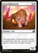 Savai Sabertooth (IKO-029) - common - Foil