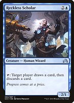 Reckless Scholar (SOI-082) - uncommon - Foil