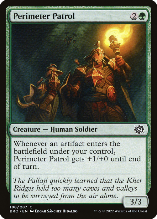 Perimeter Patrol (BRO-188) - common - Foil