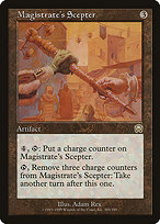 Magistrate's Scepter (MMQ-304) - rare - Foil