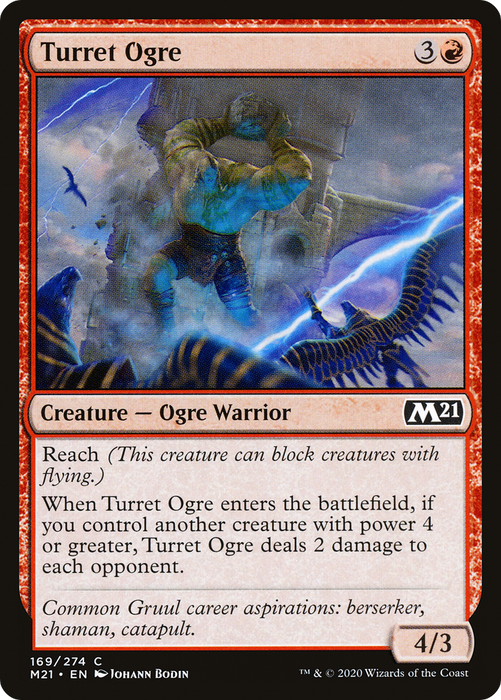 Turret Ogre (M21-169) - common - Foil