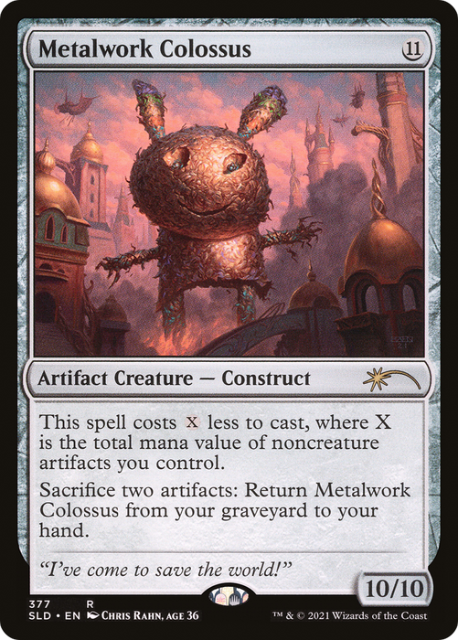 Metalwork Colossus (SLD-377) - rare - Foil