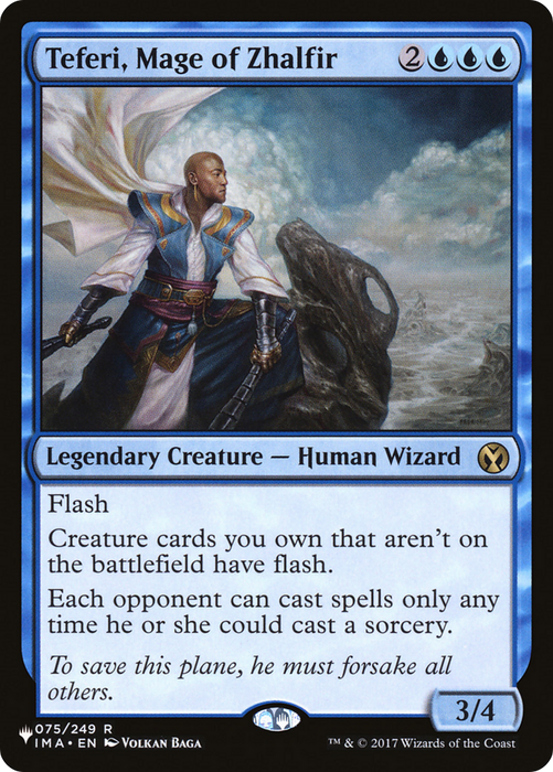 Teferi, Mage of Zhalfir (LIST-IMA-75) - rare