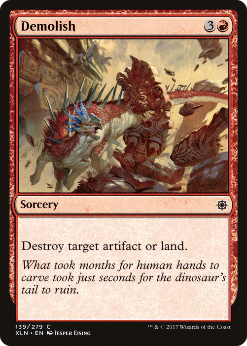 Demolish (XLN-139) - common - Foil