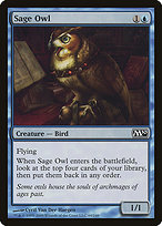 Sage Owl (M10-069) - common - Foil