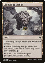 Crumbling Vestige (OGW-170) - common - Foil