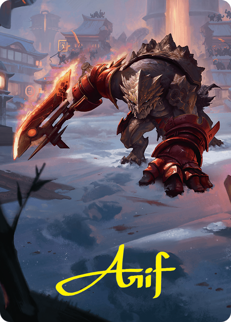Searslicer Goblin // Searslicer Goblin (AFDN-039) - common (Borderless) - Foil