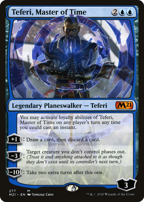 Teferi, Master of Time (M21-277) - mythic