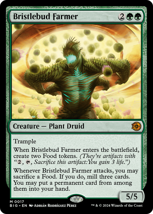 Bristlebud Farmer (BIG-017) - mythic
